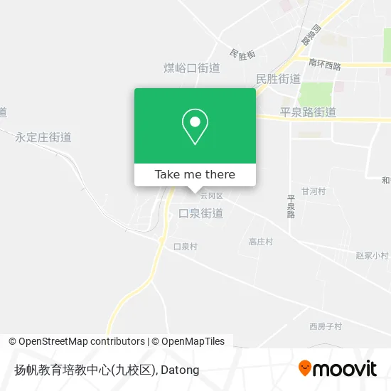 扬帆教育培教中心(九校区) map