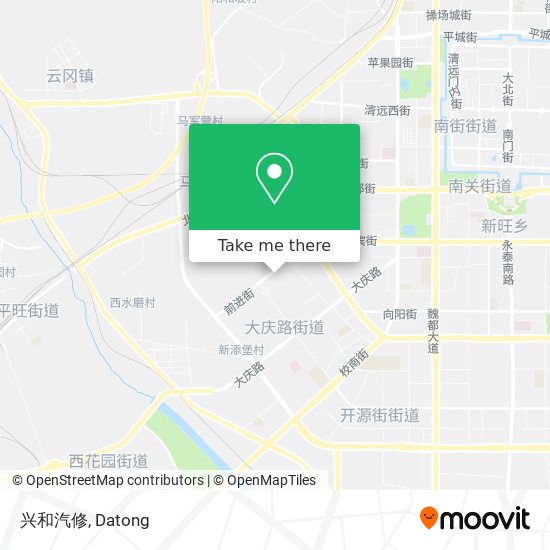 兴和汽修 map