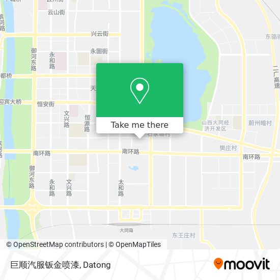 巨顺汽服钣金喷漆 map