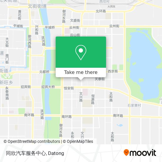 同欣汽车服务中心 map