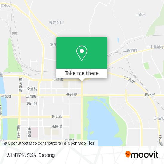 大同客运东站 map