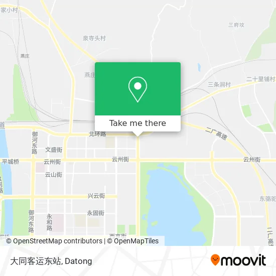 大同客运东站 map