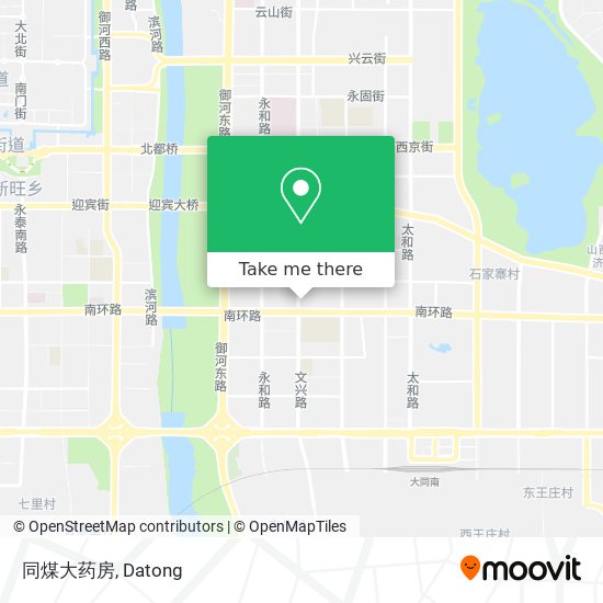 同煤大药房 map