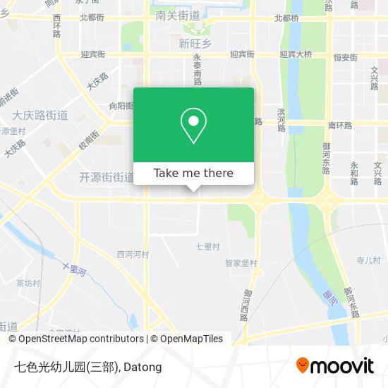 七色光幼儿园(三部) map