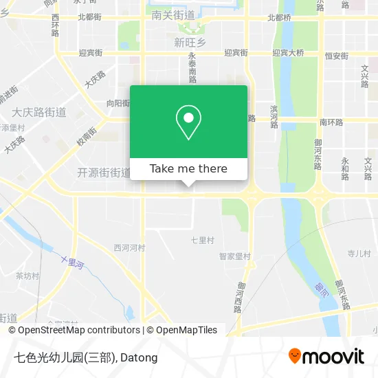 七色光幼儿园(三部) map