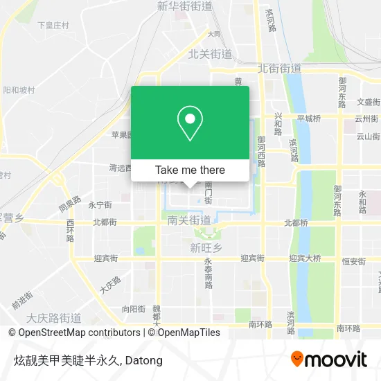 炫靓美甲美睫半永久 map