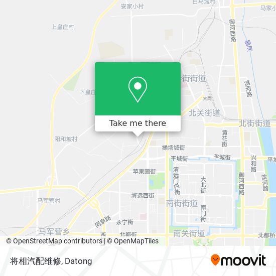 将相汽配维修 map
