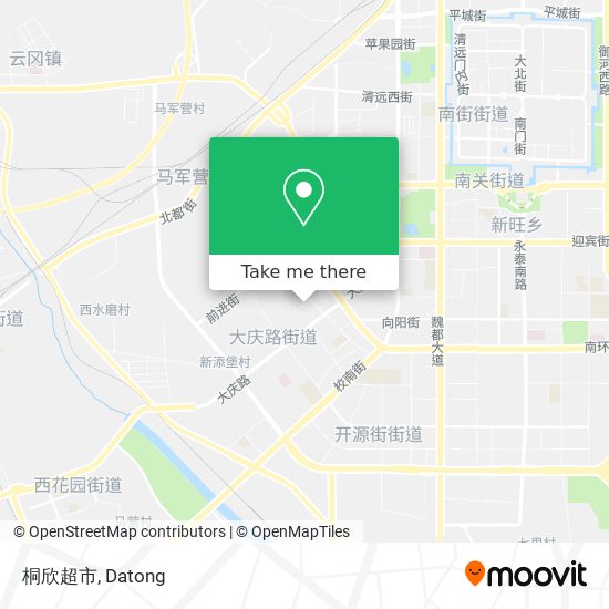桐欣超市 map