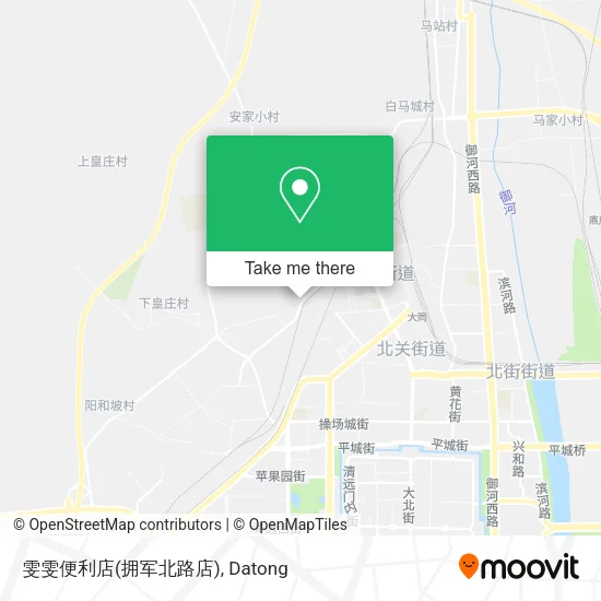 雯雯便利店(拥军北路店) map