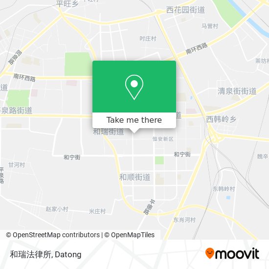 和瑞法律所 map