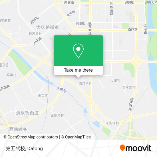 第五驾校 map