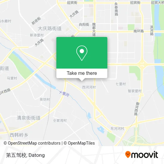 第五驾校 map