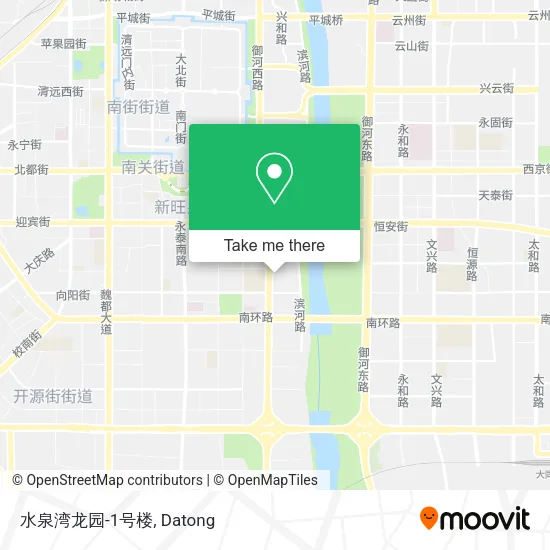 水泉湾龙园-1号楼 map