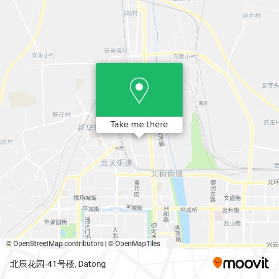 北辰花园-41号楼 map