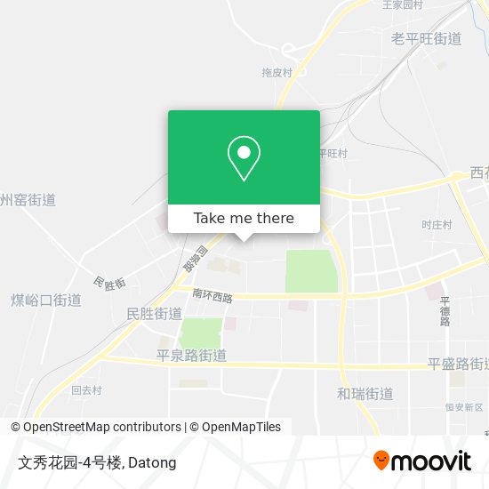 文秀花园-4号楼 map