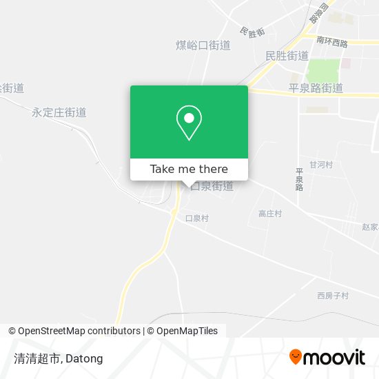 清清超市 map