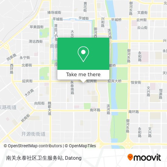 南关永泰社区卫生服务站 map