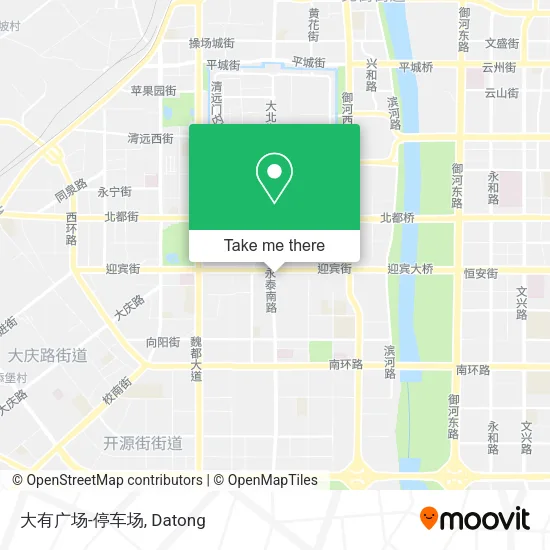 大有广场-停车场 map