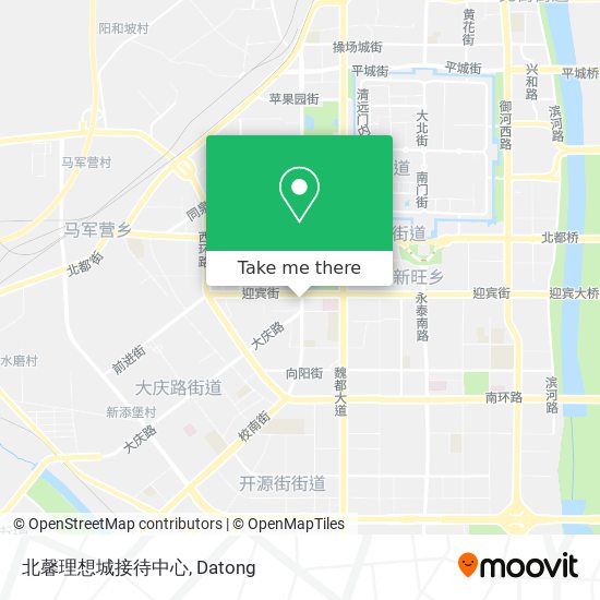 北馨理想城接待中心 map