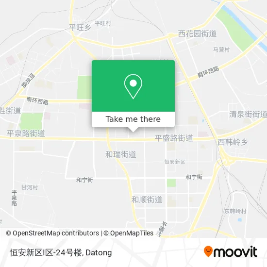 恒安新区I区-24号楼 map