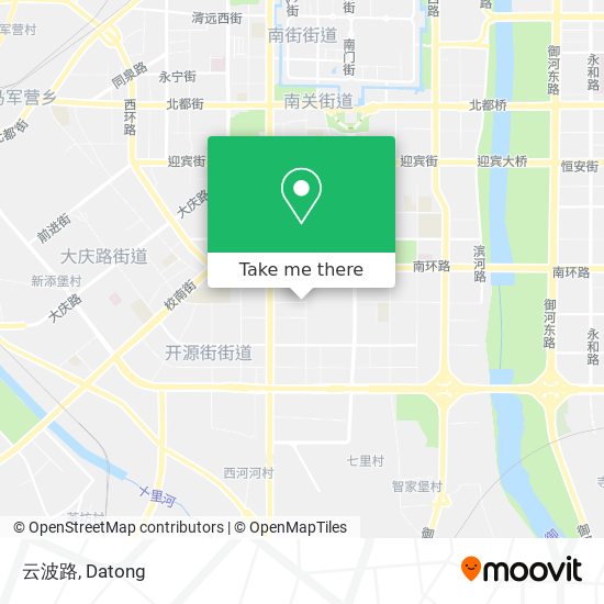 云波路 map