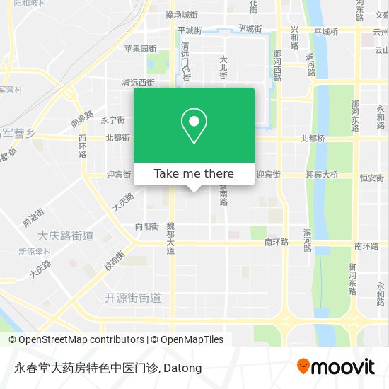 永春堂大药房特色中医门诊 map