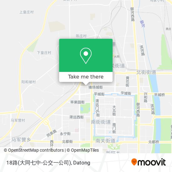 18路(大同七中-公交一公司) map