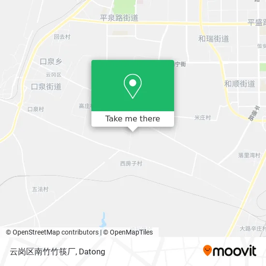 云岗区南竹竹筷厂 map