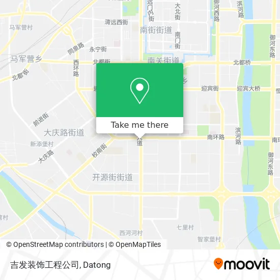 吉发装饰工程公司 map