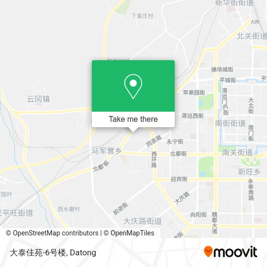 大泰佳苑-6号楼 map