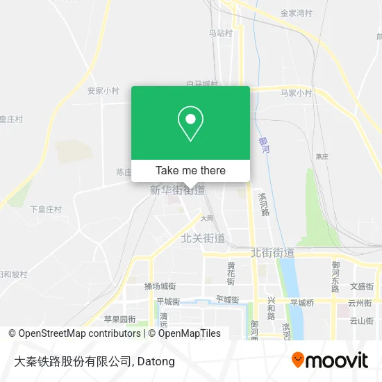 大秦铁路股份有限公司 map