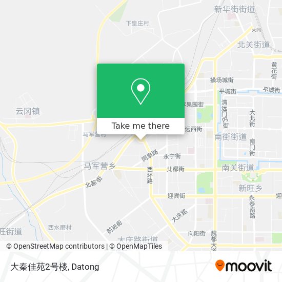 大秦佳苑2号楼 map