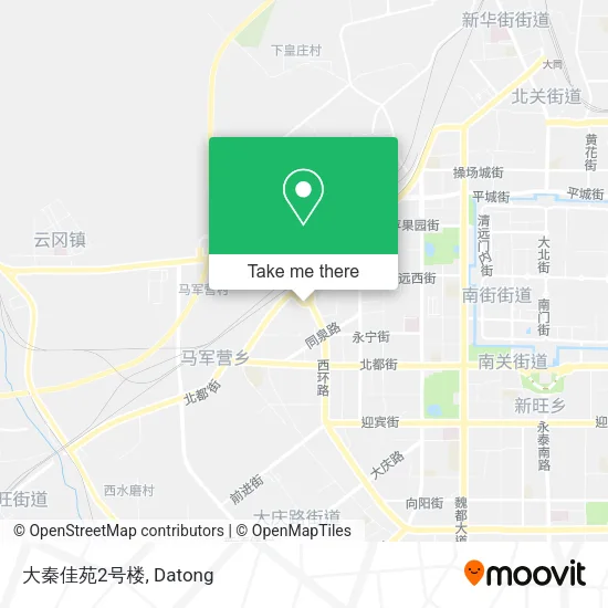 大秦佳苑2号楼 map