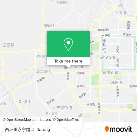 西环里永宁路口 map