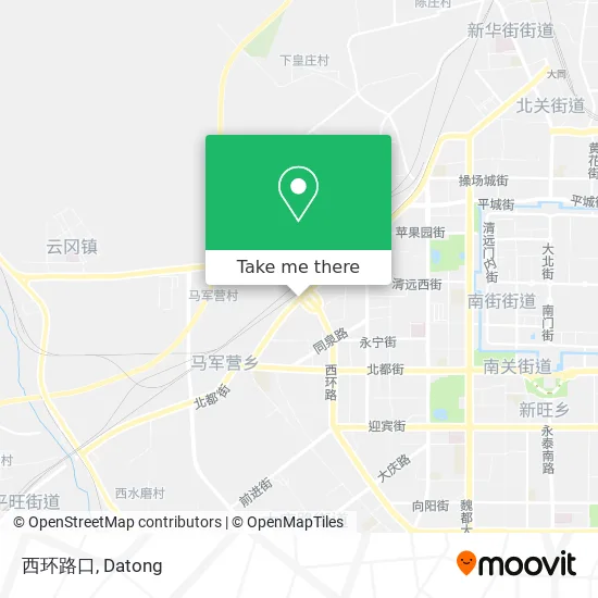 西环路口 map