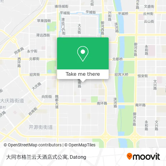 大同市格兰云天酒店式公寓 map