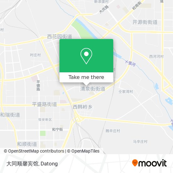 大同顺馨宾馆 map