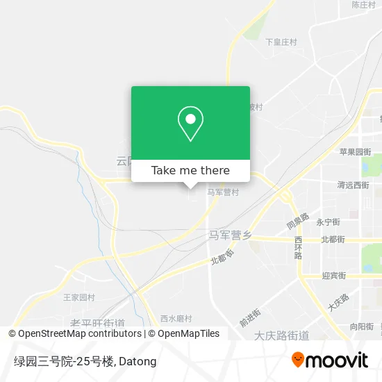绿园三号院-25号楼 map