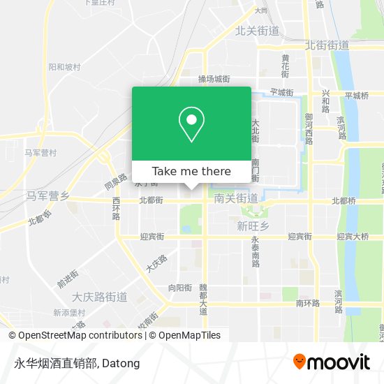 永华烟酒直销部 map