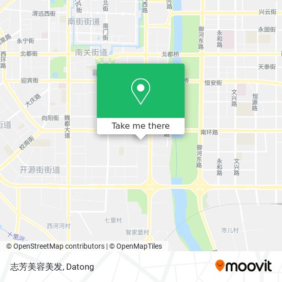 志芳美容美发 map
