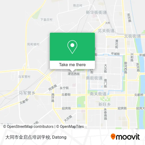 大同市金启点培训学校 map