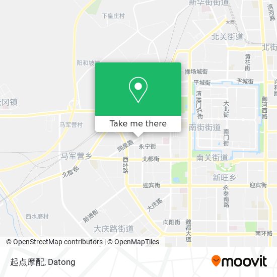 起点摩配 map