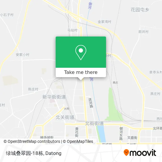 绿城叠翠园-18栋 map