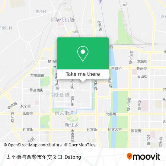 太平街与西柴市角交叉口 map