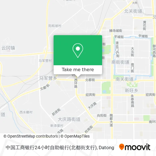 中国工商银行24小时自助银行(北都街支行) map