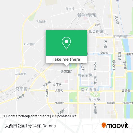 大西街公园1号14栋 map
