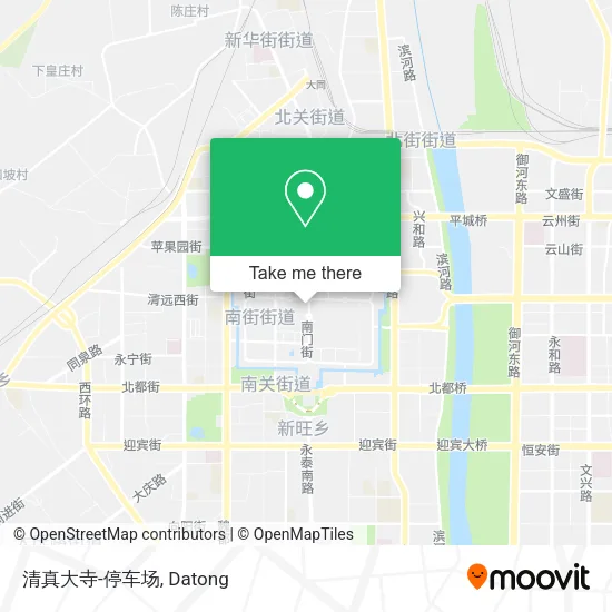 清真大寺-停车场 map