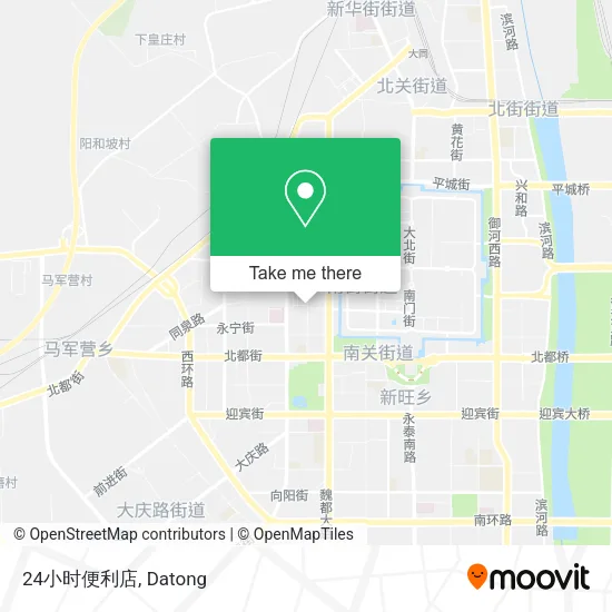 24小时便利店 map