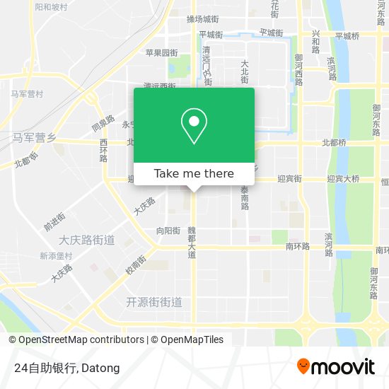 24自助银行 map