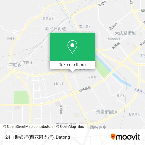 24自助银行(西花园支行) map